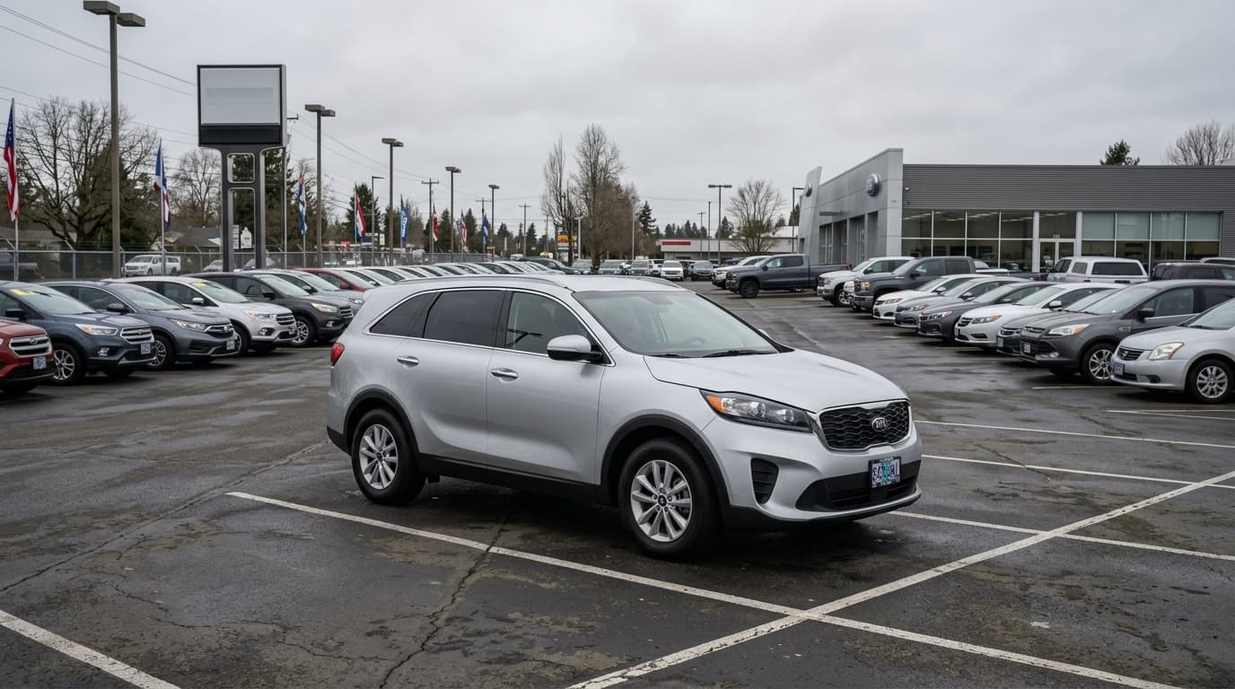 SUVs — Lot photo